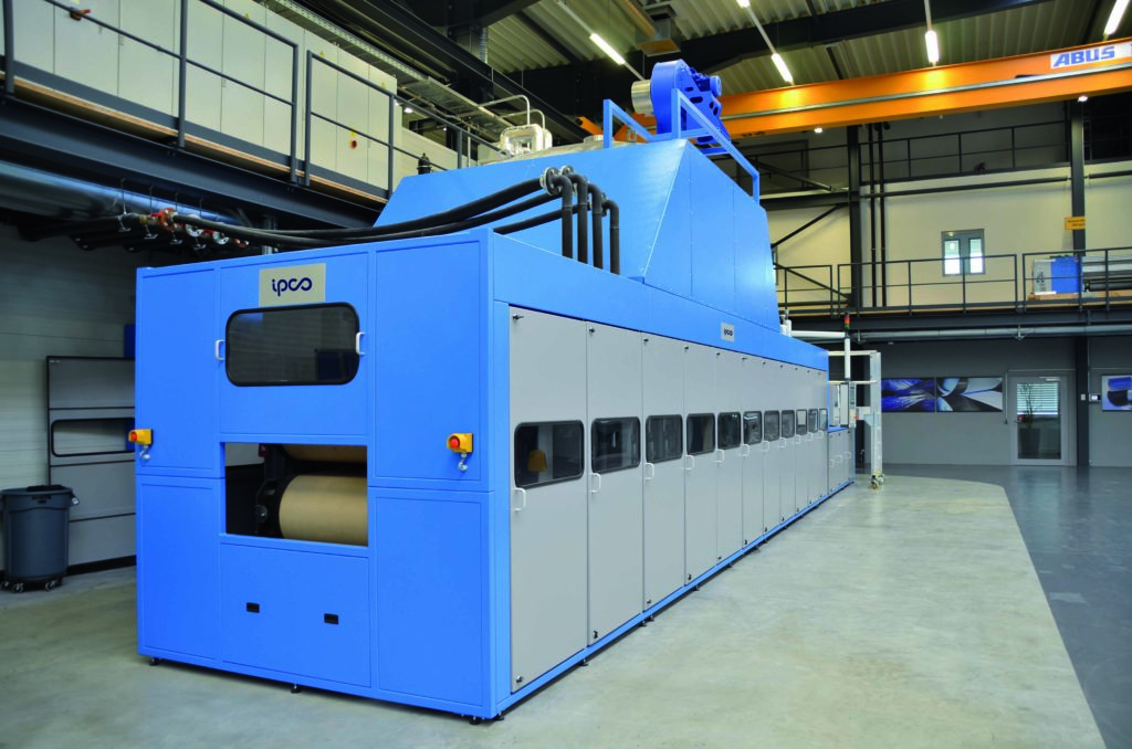 IPCO double belt press system for lamination, impregnation, cooling, and pressing