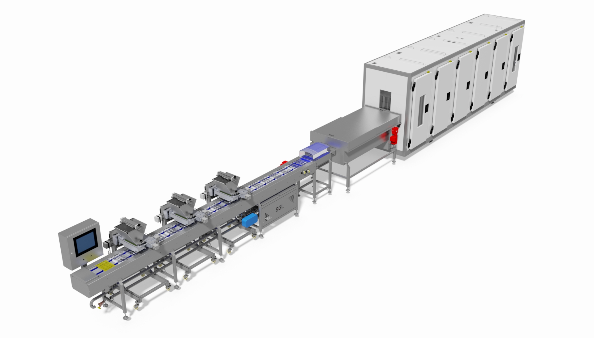 FML – Flex Moulding Line, 3-Colour Dosing | IPCO