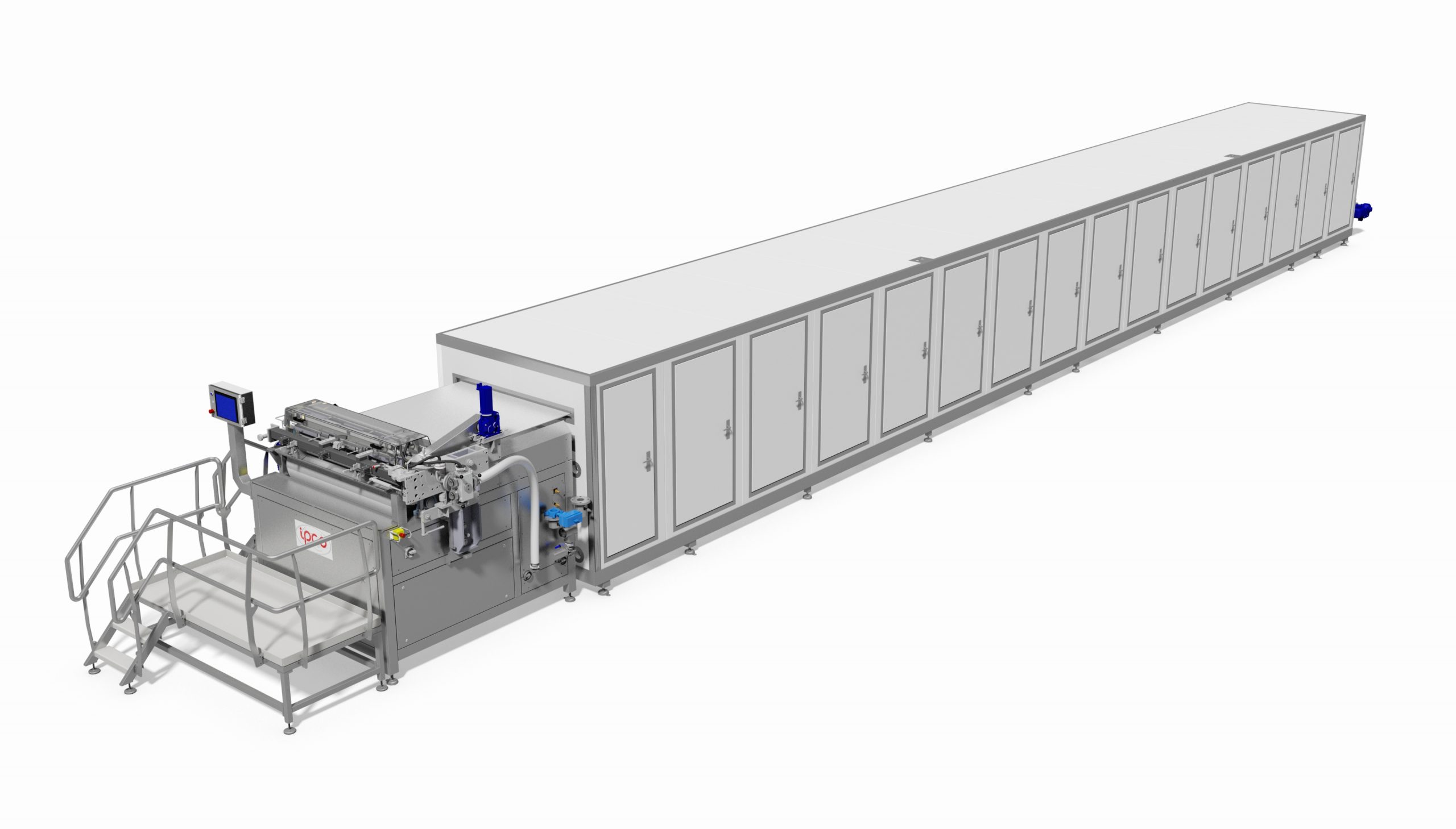 Triple-Pass Plastic Belt Moulding Line | IPCO