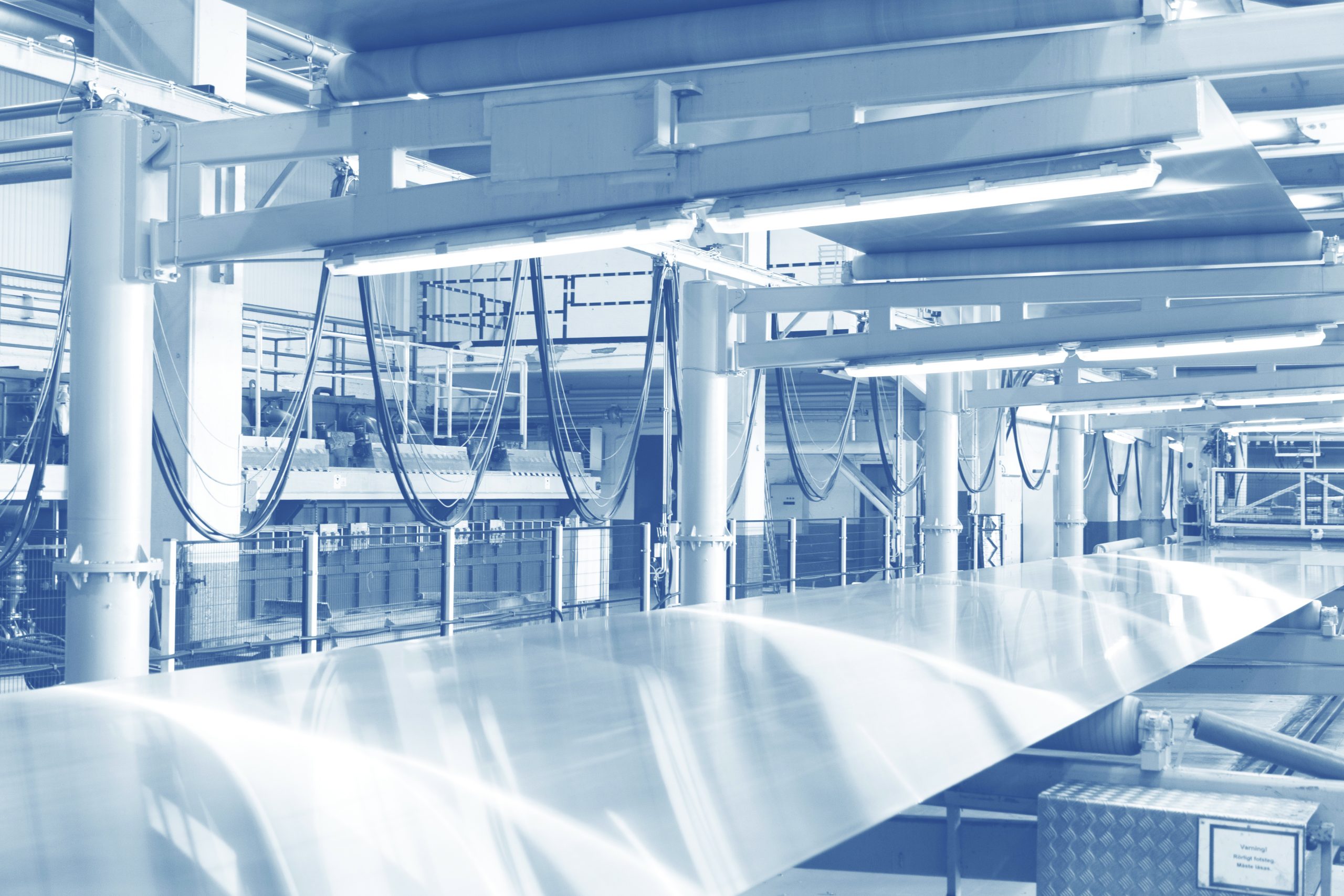 Industrial conveyor system engineering in action